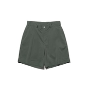 Plain Front Shorts Seersucker Gingham