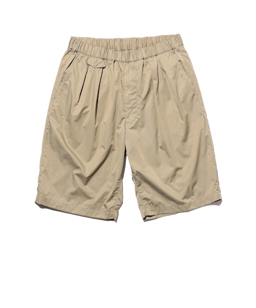 2 Pleats Relax Shorts NYCO Twill