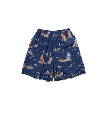 GYM Shorts Cupro Print
