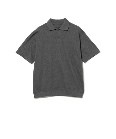 メッシュ ボーダー ポロ【ワイドフィット】
