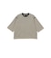 ショート ニット Tシャツ 【ワイドショートフィット】