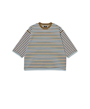 ショート ニット Tシャツ 【ワイドショートフィット】