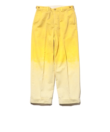 IVY Trousers Wide Twill Gradation Print