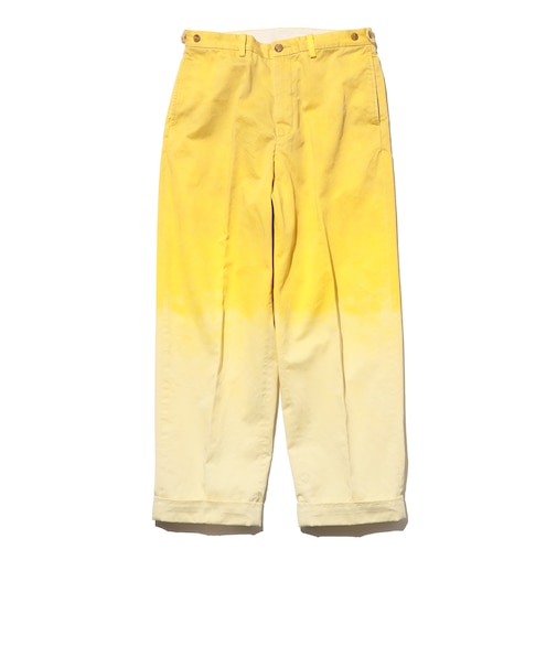 IVY Trousers Wide Twill Gradation Print