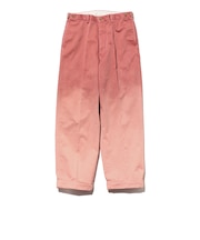 IVY Trousers Wide Twill Gradation Print
