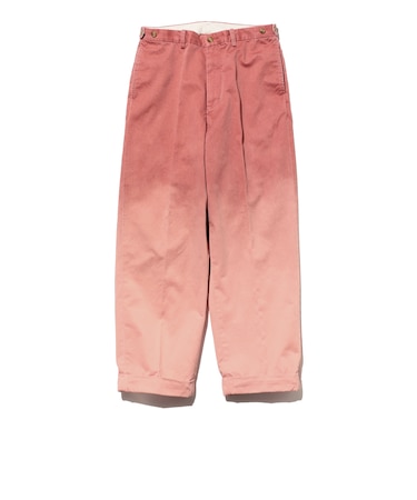 IVY Trousers Wide Twill Gradation Print