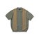 Zip Knit Polo Stripe