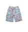 Beach 6 Pocket Shorts Patchwork Madras