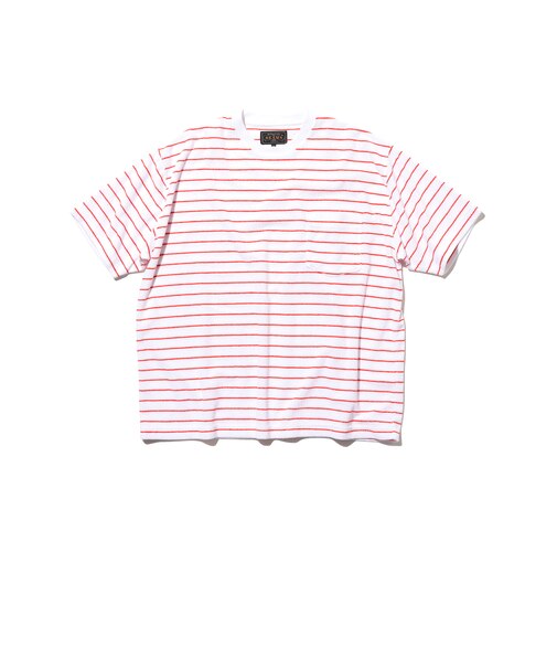 Pocket Tee Pile Stripe