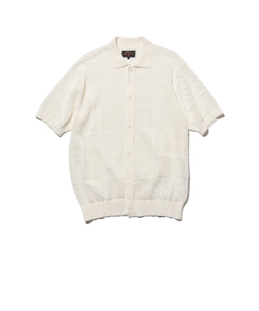 Full Button Polo Mesh