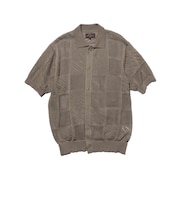 Full Button Polo Mesh