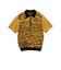 Half Zip Knit Polo Animal Jacquard