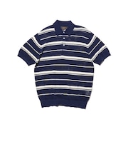 Mesh Polo Stripe