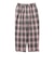 2 Pleats Relax Trousers Waffle Plaid