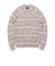 Knit Polo Basket Weave Stripe