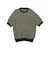 Knit Tee Dot Pattern Jacquard