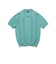 Knit Polo Raised Pattern Jacquard Line