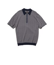 Half Zip Knit Polo