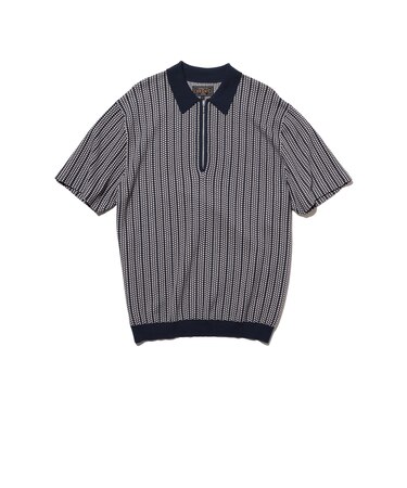 Half Zip Knit Polo