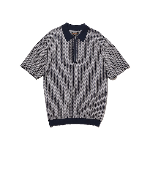 Half Zip Knit Polo