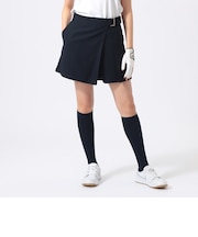 ORANGE LABEL / リネンライク ストレッチ ラップキュロット