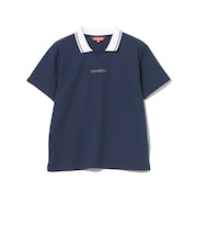 ORANGE LABEL / シルバースターロゴ サッカーシャツ（吸水速乾・UVカット）