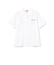ORANGE LABEL / ストレッチ バックロゴ フロントオープン ポロシャツ(吸水速乾・UVカット)