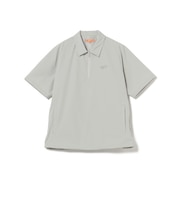 ORANGE LABEL / ストレッチ ハーフジップ ショートスリーブ ピステ(撥水)