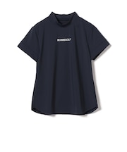 ORANGE LABEL / バックタック ロゴモックネックシャツ