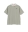 ORANGE LABEL / ヨーク異素材切り替え ロゴモックネックシャツ