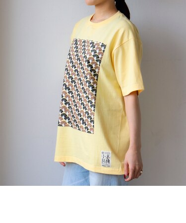 【京伝TEXTILE】山東京伝小紋 Tシャツ