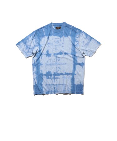Crew Tee ”Itajime Shibori”
