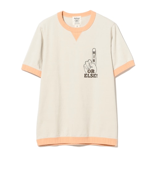 【別注】Jackman / リンガー リブ Tシャツ