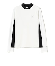 ORANGE LABEL / アームカバーボレロ付き モックネックシャツ （UVカット）
