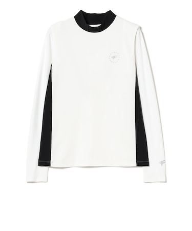 ORANGE LABEL / アームカバーボレロ付き モックネックシャツ （UVカット）