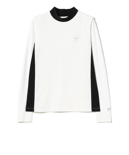 ORANGE LABEL / アームカバーボレロ付き モックネックシャツ （UVカット）