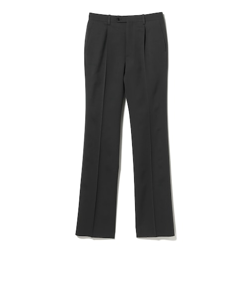【別注】ORTELO / シューカット 1プリーツ ウールサージ スラックス