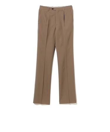 【別注】ORTELO / シューカット 1プリーツ ウールサージ スラックス