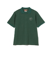〈MEN〉ORANGE LABEL / ジャカード ゼブラ柄 ポロシャツ