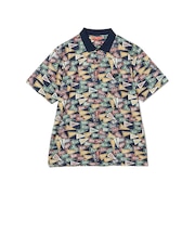 〈WOMEN〉ORANGE LABEL / フラッグ総柄 ポロシャツ