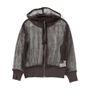 ビッグ メッシュ フーディー