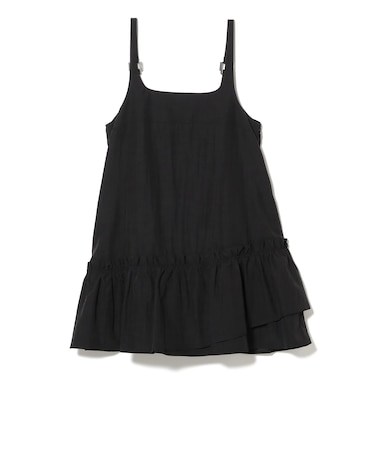 アシメフリルヘム キャミ ワンピース