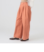 ギャザー ボリューム パンツ