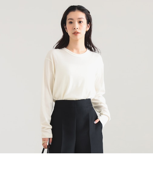 SLOANE / 天竺 クルーネック ロングスリーブ Tシャツ