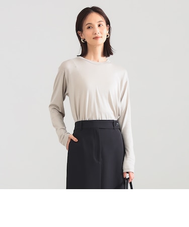 SLOANE / 天竺 クルーネック ロングスリーブ Tシャツ