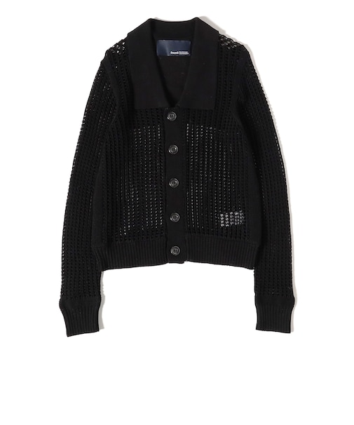 boussole / Square Mesh Chelsea Collar Cardigan