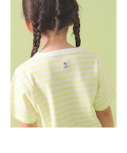 テレコ ボーダー ショートスリーブ Tシャツ（90～140cm）