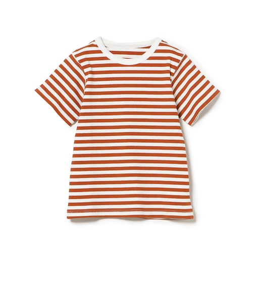 テレコ ボーダー ショートスリーブ Tシャツ(90~140cm)