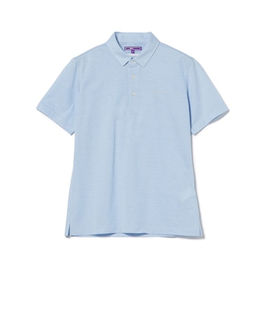 PURPLE LABEL / シャンブレー 鹿の子 ポロシャツ