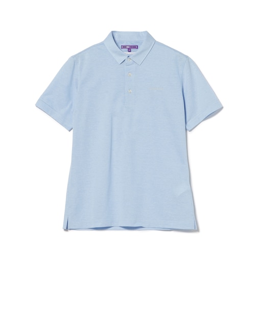 PURPLE LABEL / シャンブレー 鹿の子 ポロシャツ
